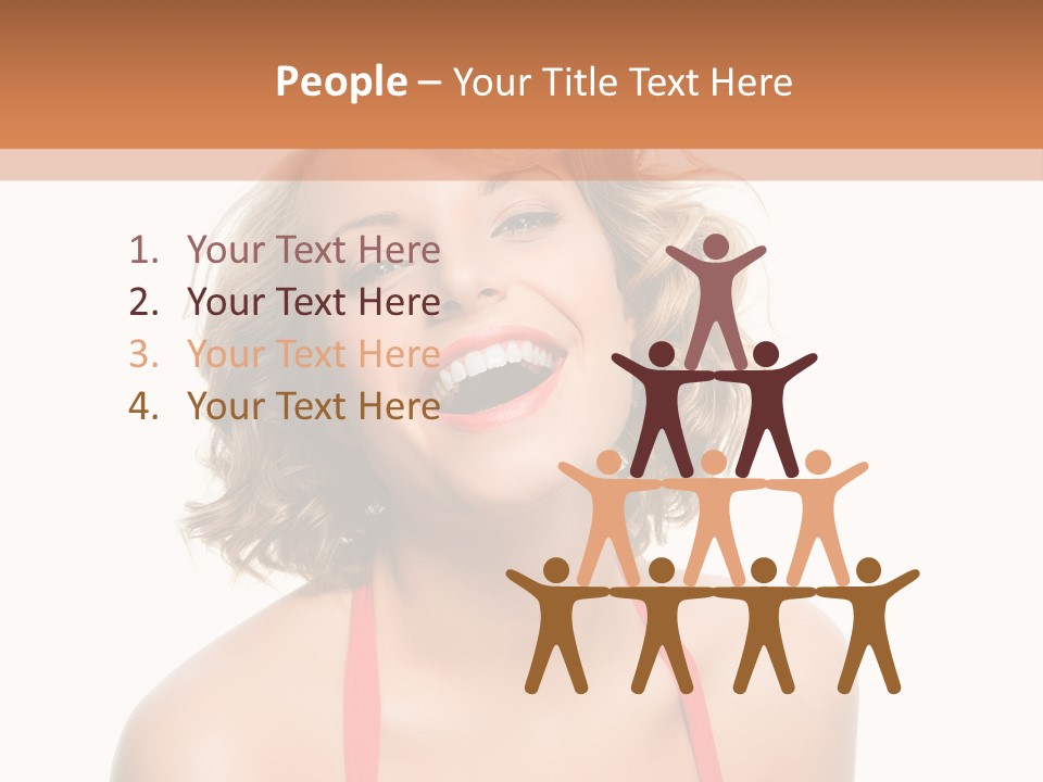 Model Beauty Attractive PowerPoint Template