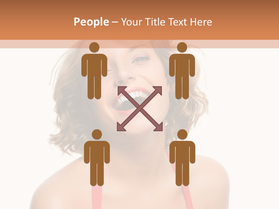 Model Beauty Attractive PowerPoint Template