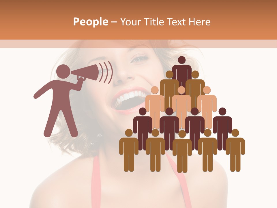 Model Beauty Attractive PowerPoint Template