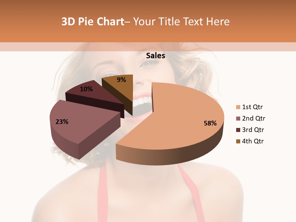 Model Beauty Attractive PowerPoint Template