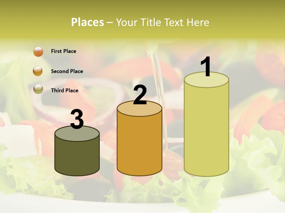 Nutrition Vegetarian Vegetable PowerPoint Template