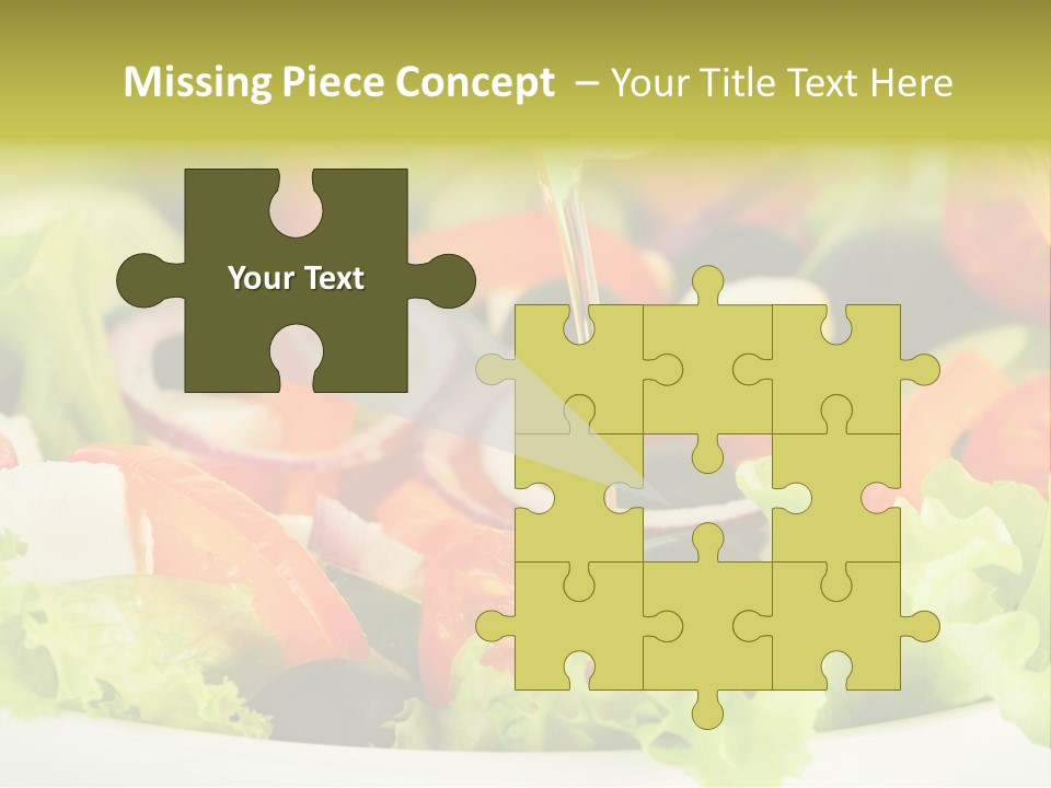 Nutrition Vegetarian Vegetable PowerPoint Template