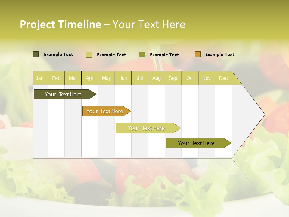 Nutrition Vegetarian Vegetable PowerPoint Template