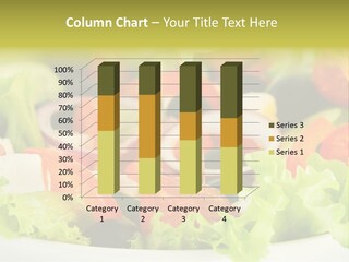 Nutrition Vegetarian Vegetable PowerPoint Template