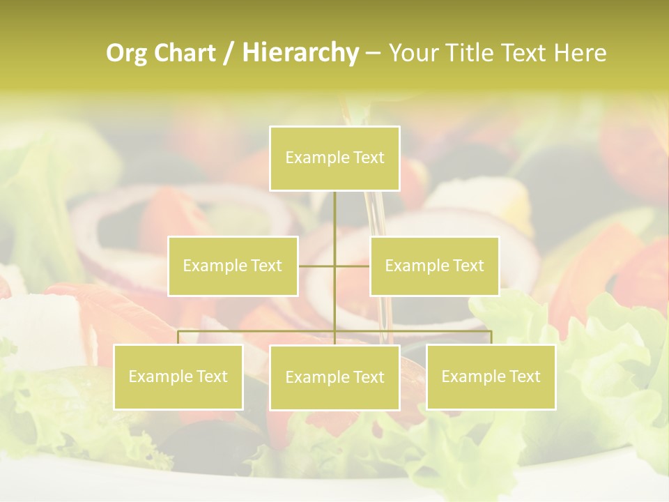 Nutrition Vegetarian Vegetable PowerPoint Template