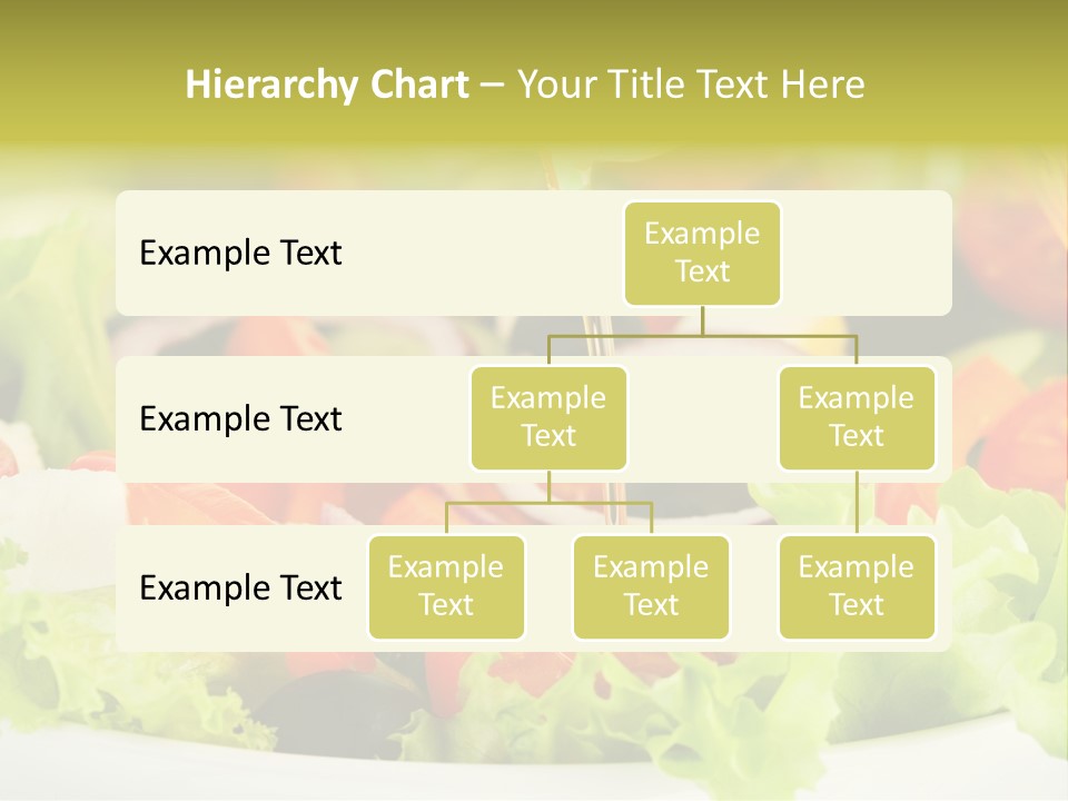 Nutrition Vegetarian Vegetable PowerPoint Template