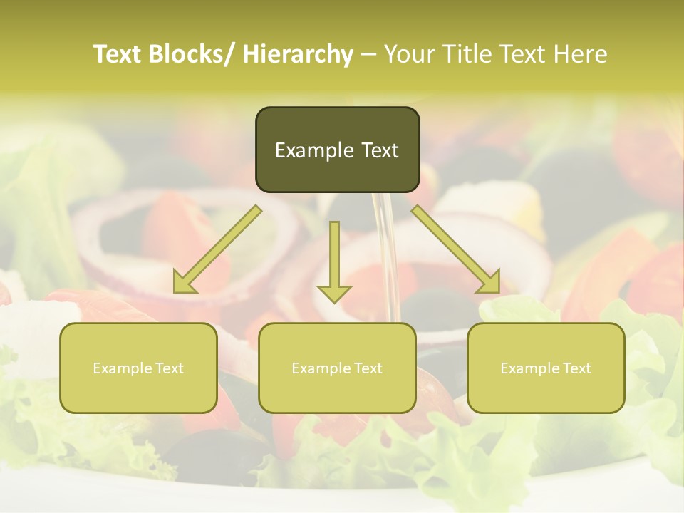 Nutrition Vegetarian Vegetable PowerPoint Template