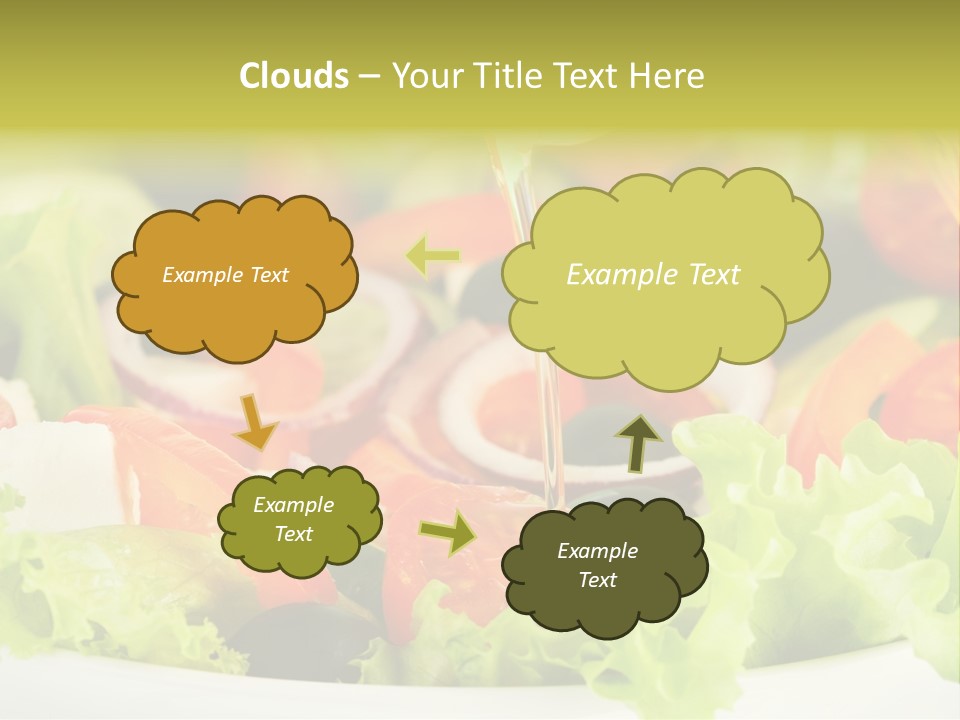 Nutrition Vegetarian Vegetable PowerPoint Template