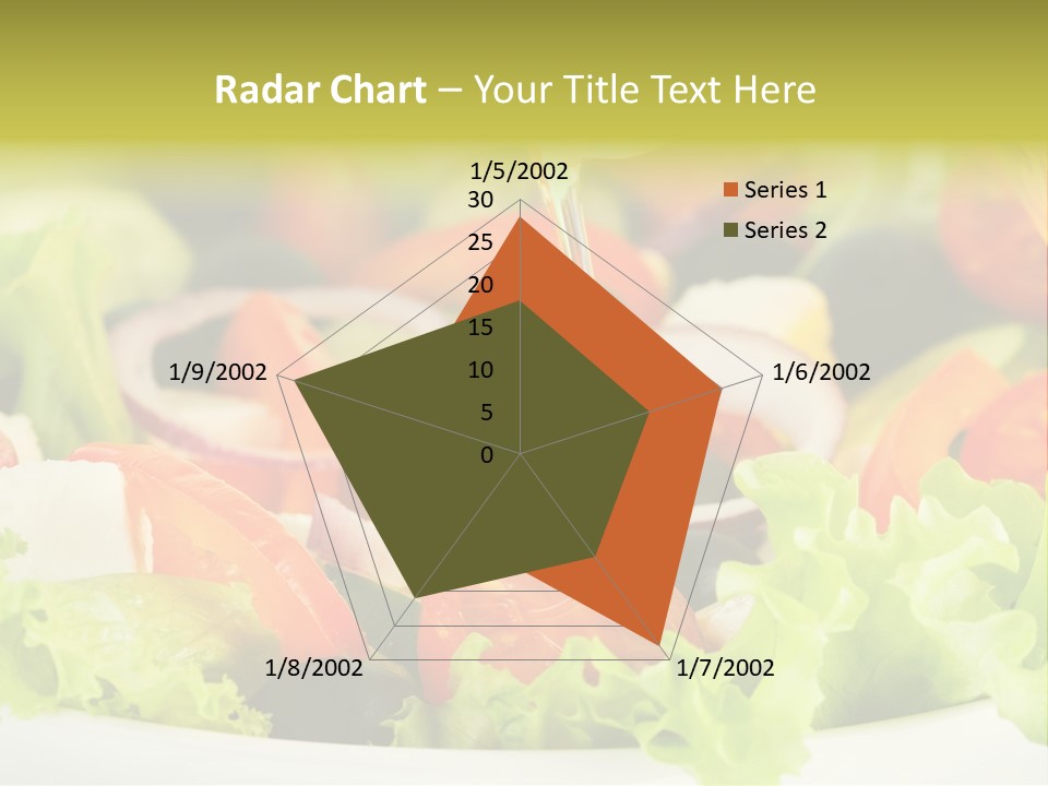 Nutrition Vegetarian Vegetable PowerPoint Template