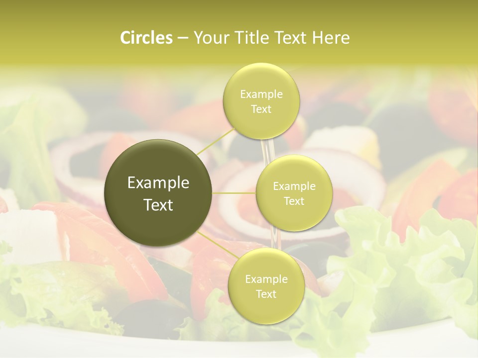 Nutrition Vegetarian Vegetable PowerPoint Template