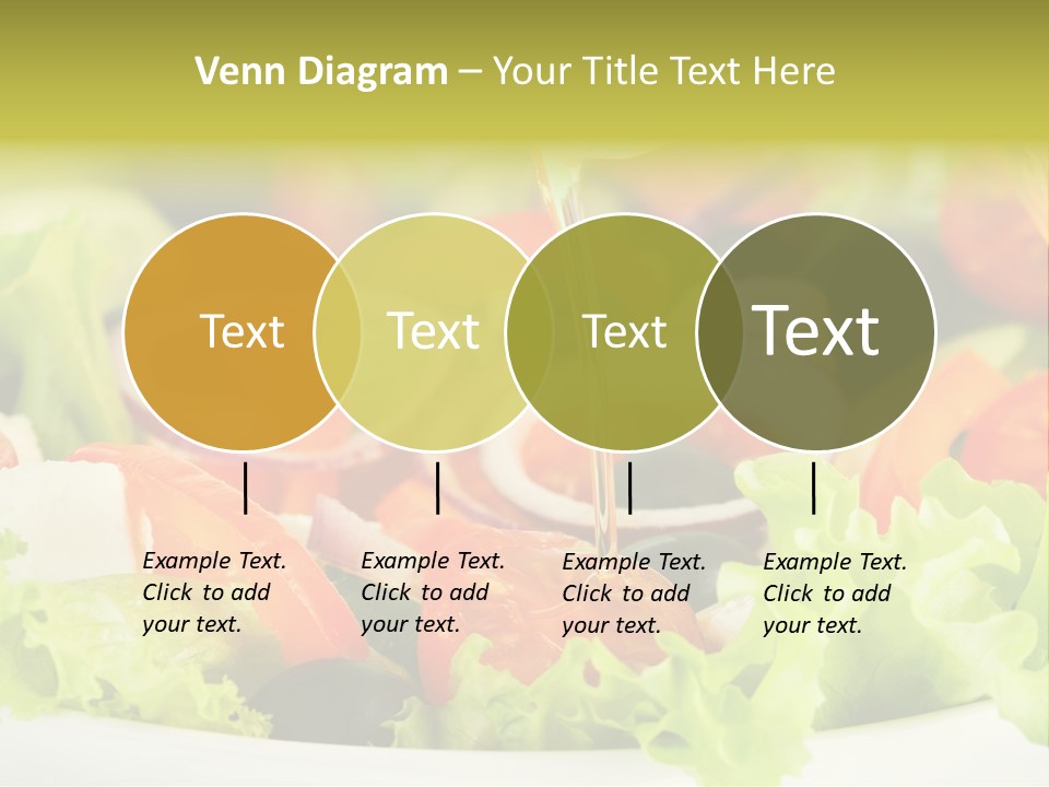 Nutrition Vegetarian Vegetable PowerPoint Template