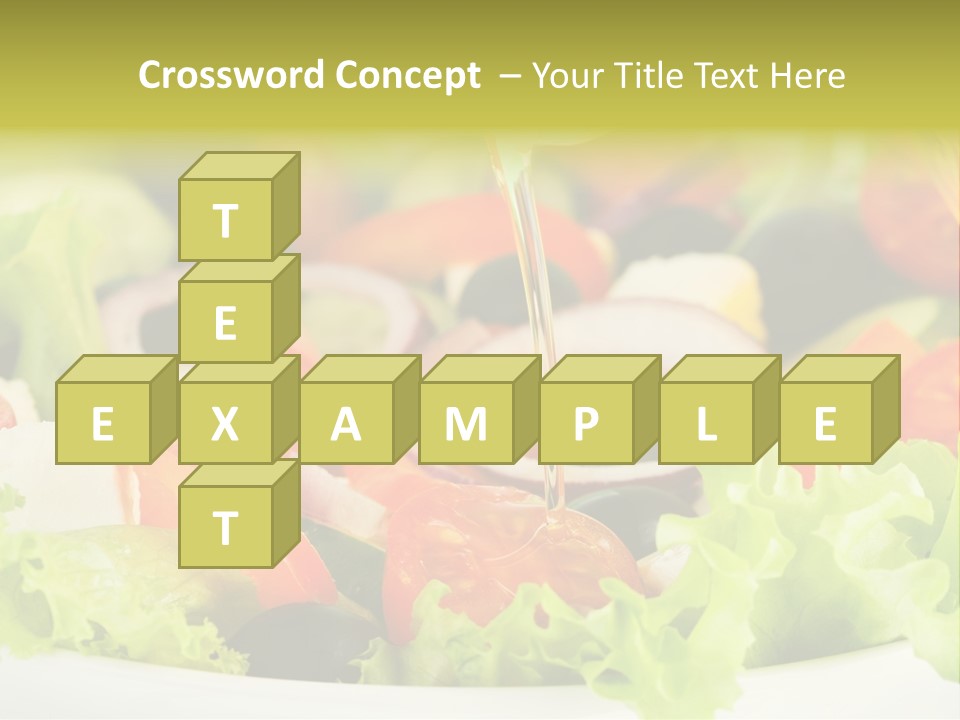 Nutrition Vegetarian Vegetable PowerPoint Template