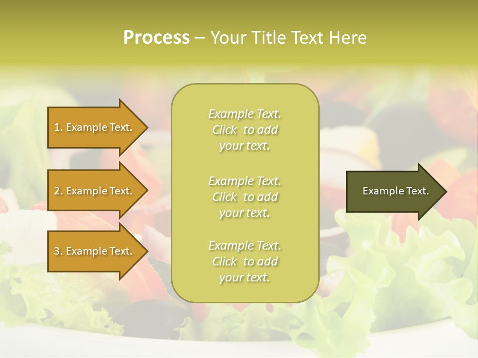 Nutrition Vegetarian Vegetable PowerPoint Template
