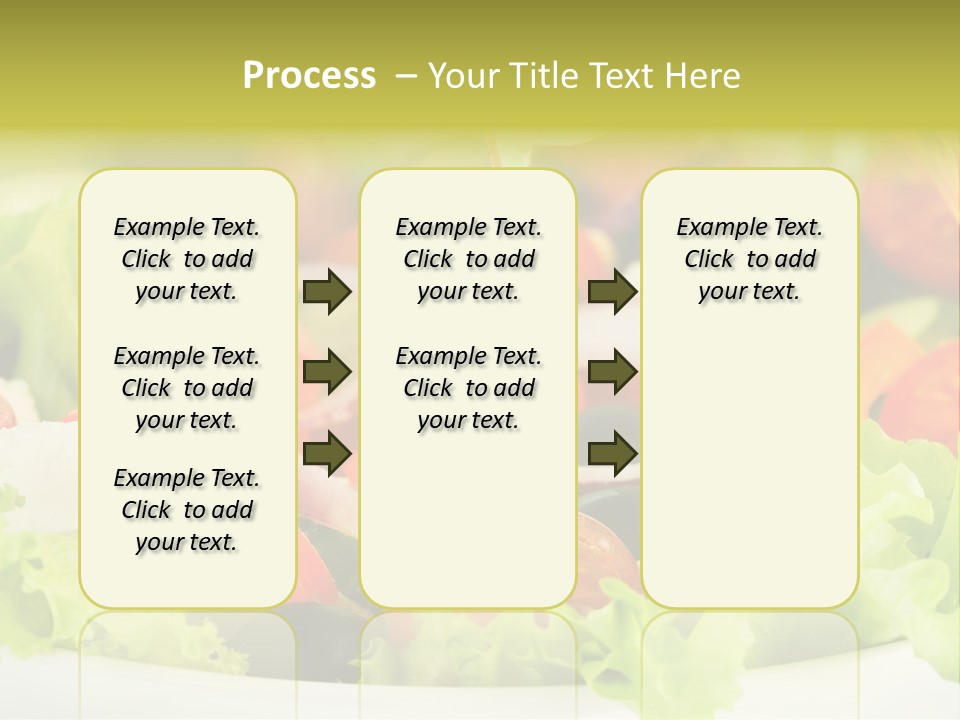 Nutrition Vegetarian Vegetable PowerPoint Template