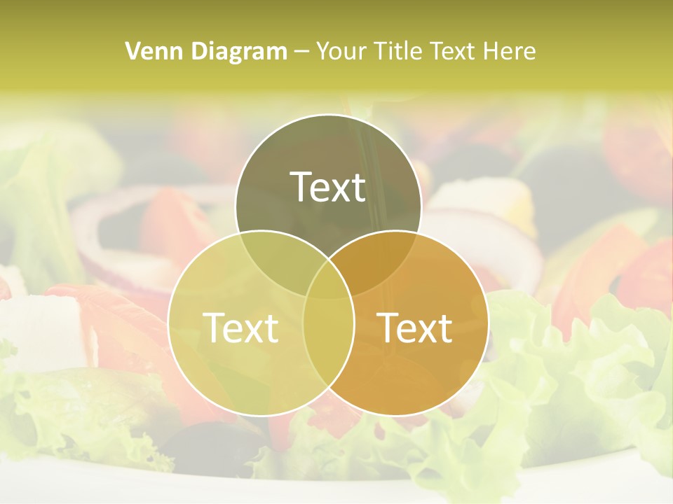 Nutrition Vegetarian Vegetable PowerPoint Template