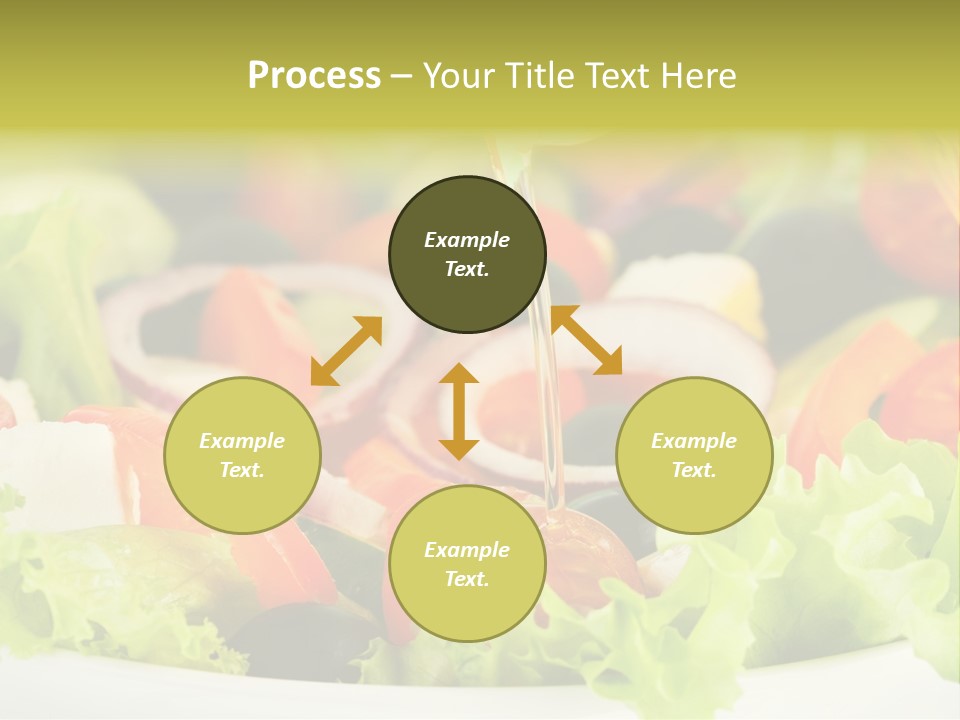 Nutrition Vegetarian Vegetable PowerPoint Template