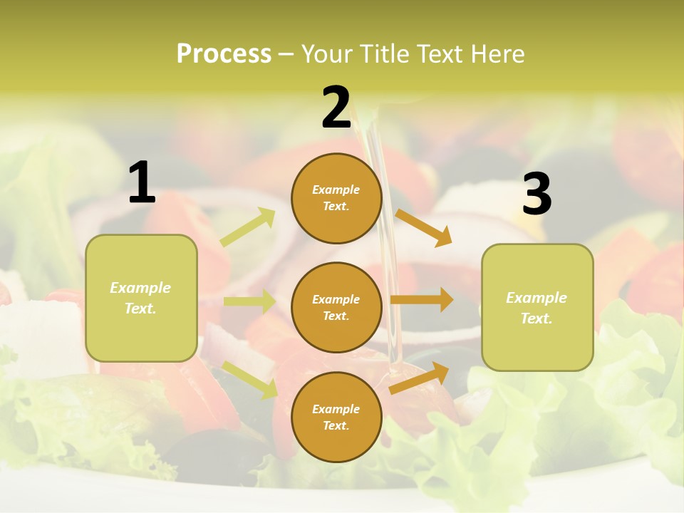 Nutrition Vegetarian Vegetable PowerPoint Template