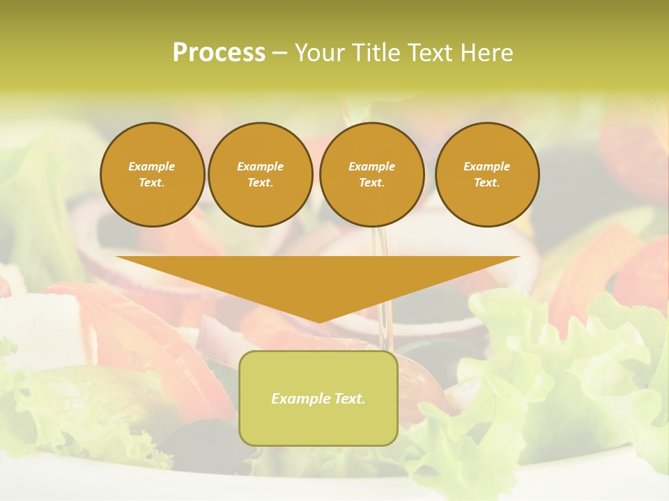 Nutrition Vegetarian Vegetable PowerPoint Template