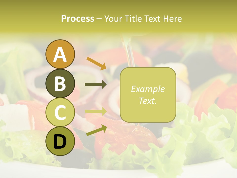 Nutrition Vegetarian Vegetable PowerPoint Template