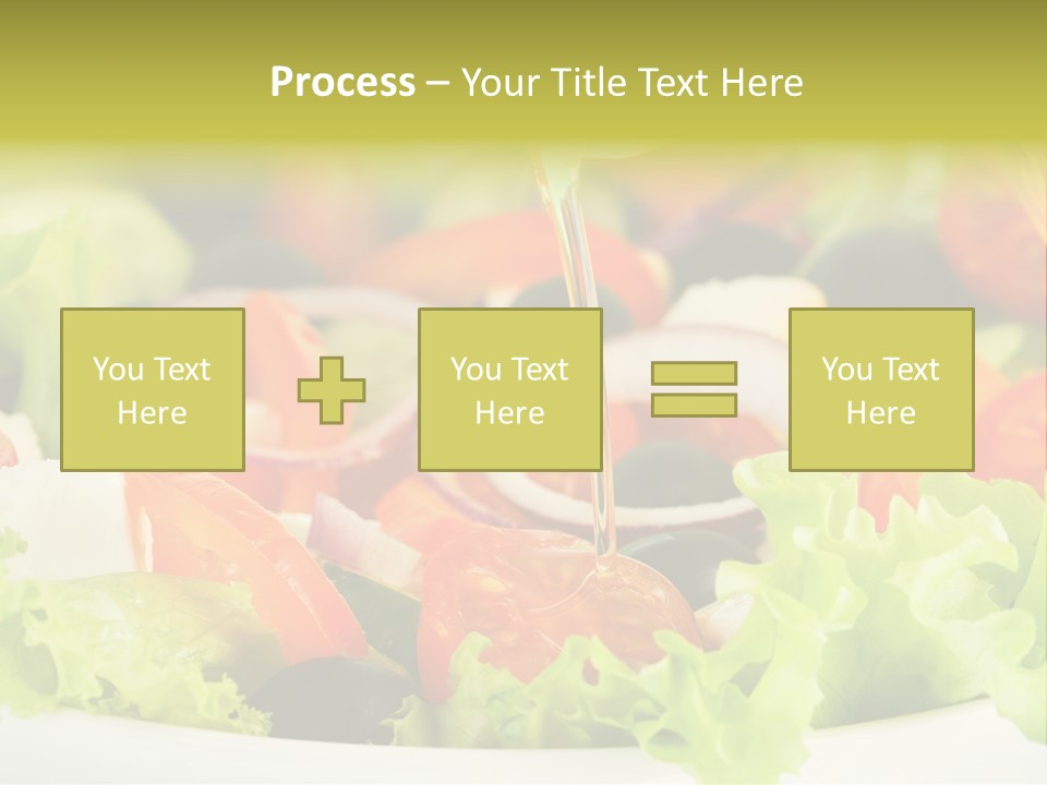 Nutrition Vegetarian Vegetable PowerPoint Template