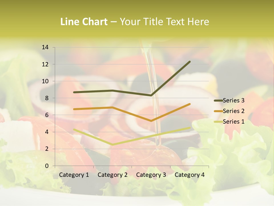 Nutrition Vegetarian Vegetable PowerPoint Template