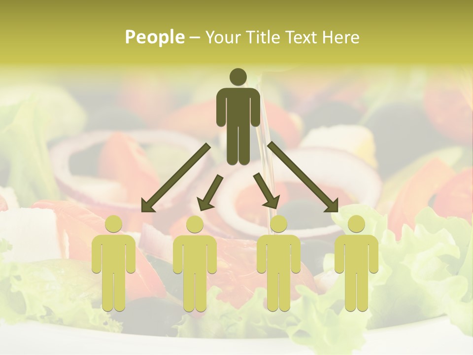 Nutrition Vegetarian Vegetable PowerPoint Template