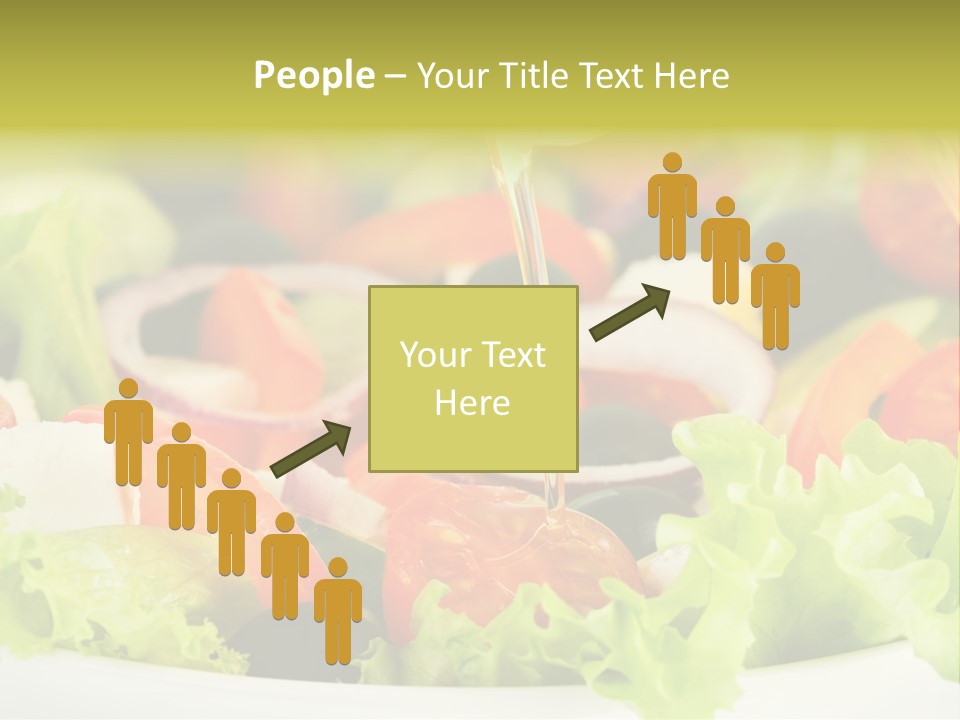 Nutrition Vegetarian Vegetable PowerPoint Template