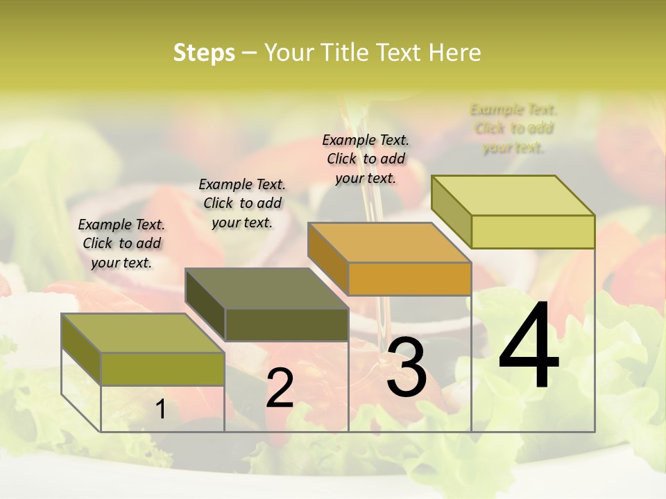 Nutrition Vegetarian Vegetable PowerPoint Template