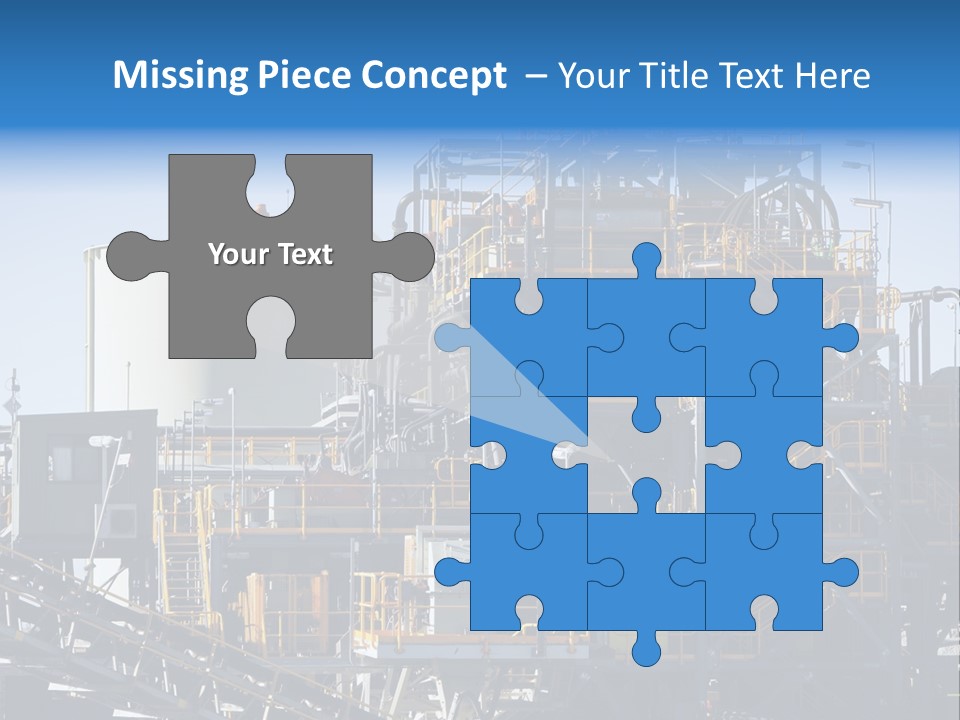 Separation Concentrate Excavation PowerPoint Template