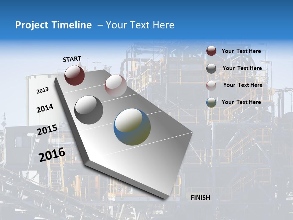 Separation Concentrate Excavation PowerPoint Template
