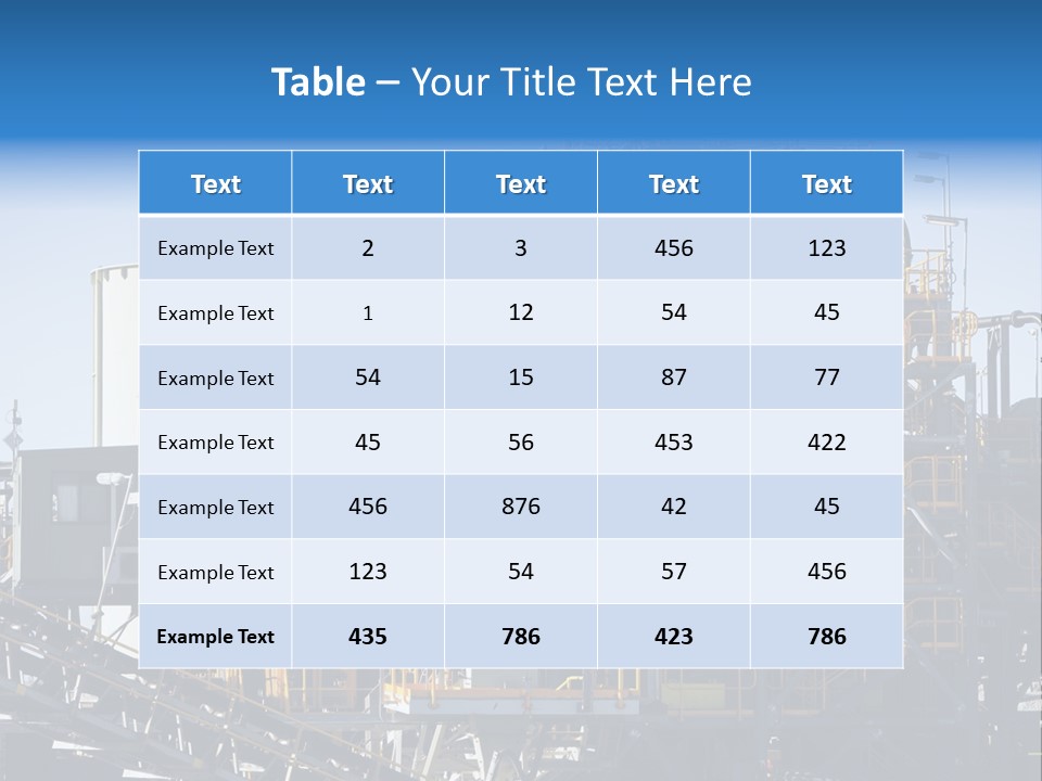 Separation Concentrate Excavation PowerPoint Template