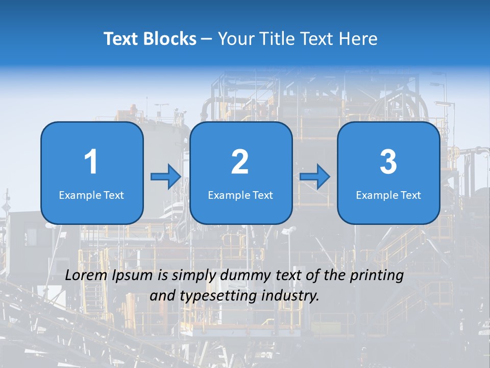 Separation Concentrate Excavation PowerPoint Template
