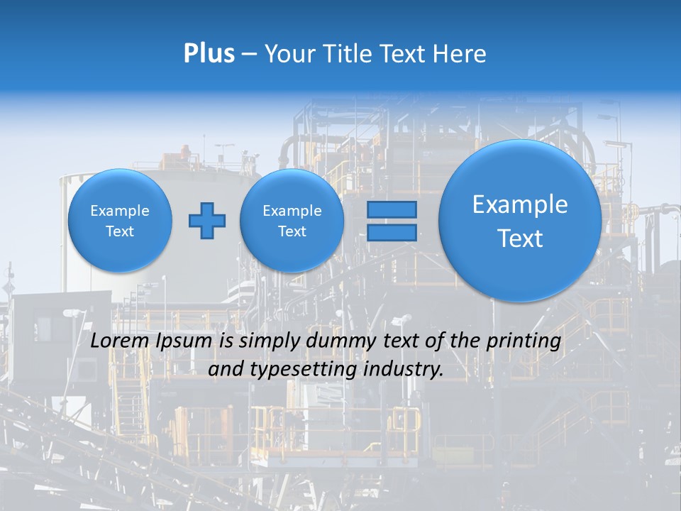 Separation Concentrate Excavation PowerPoint Template