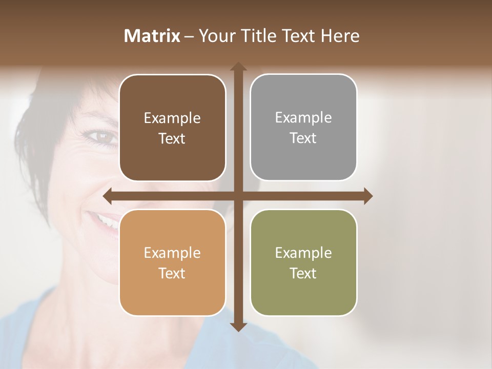 Home Middle Aged Adorable PowerPoint Template