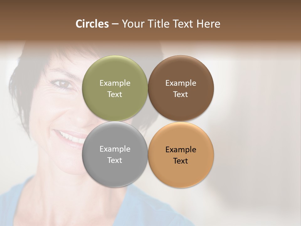 Home Middle Aged Adorable PowerPoint Template