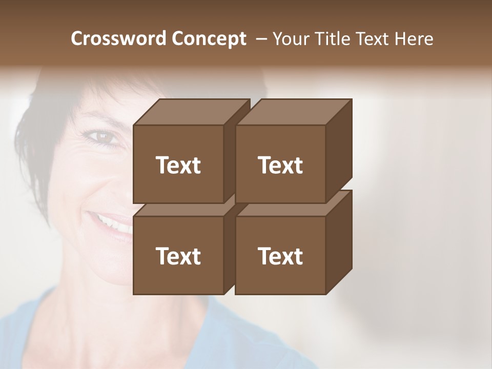 Home Middle Aged Adorable PowerPoint Template