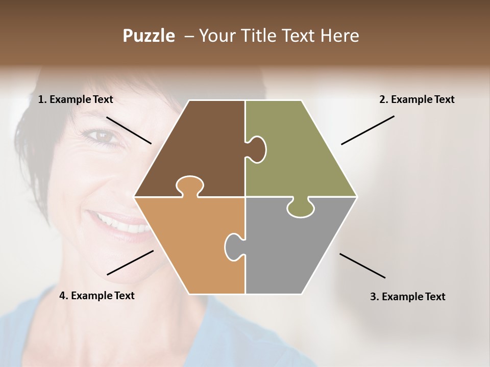 Home Middle Aged Adorable PowerPoint Template