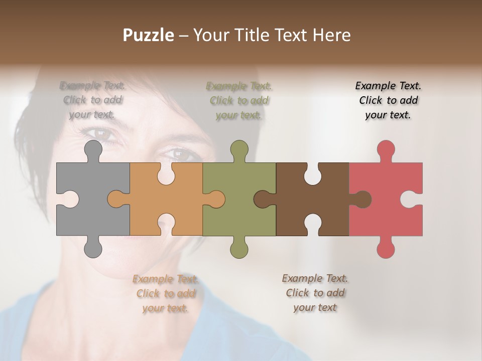 Home Middle Aged Adorable PowerPoint Template