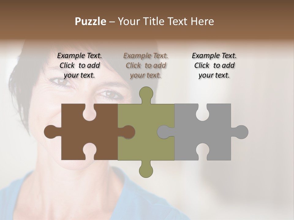 Home Middle Aged Adorable PowerPoint Template