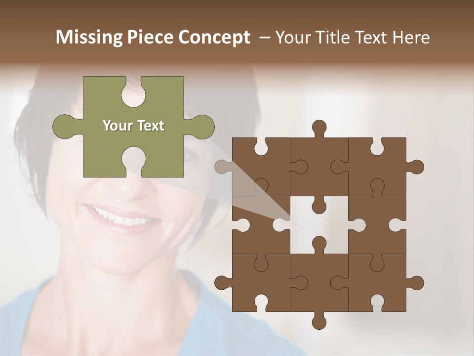 Home Middle Aged Adorable PowerPoint Template