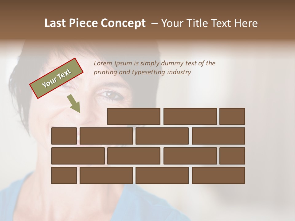Home Middle Aged Adorable PowerPoint Template