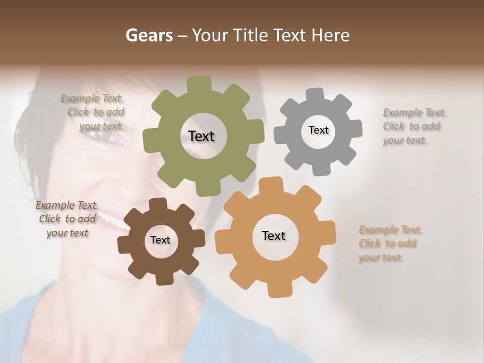 Home Middle Aged Adorable PowerPoint Template