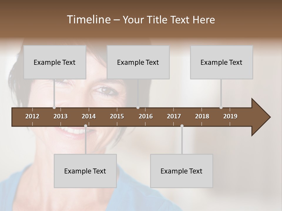 Home Middle Aged Adorable PowerPoint Template