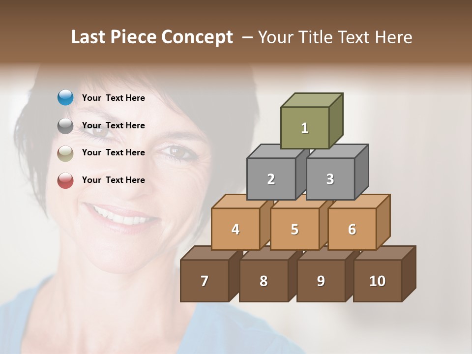 Home Middle Aged Adorable PowerPoint Template