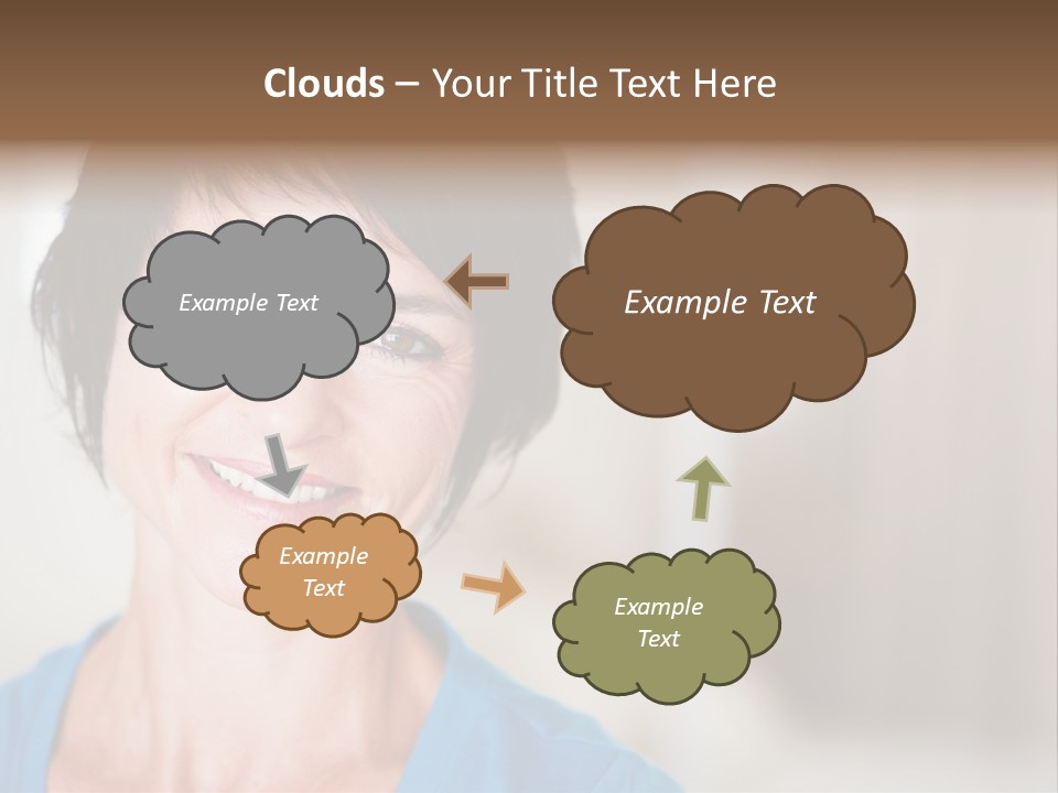 Home Middle Aged Adorable PowerPoint Template