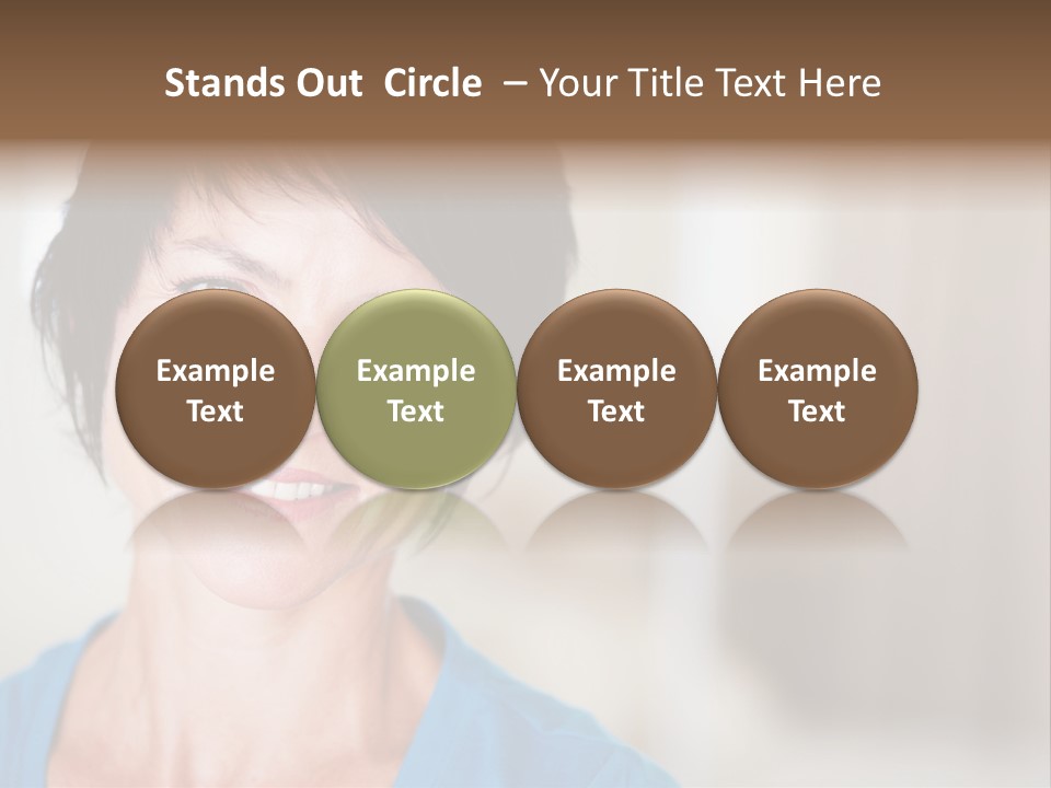 Home Middle Aged Adorable PowerPoint Template