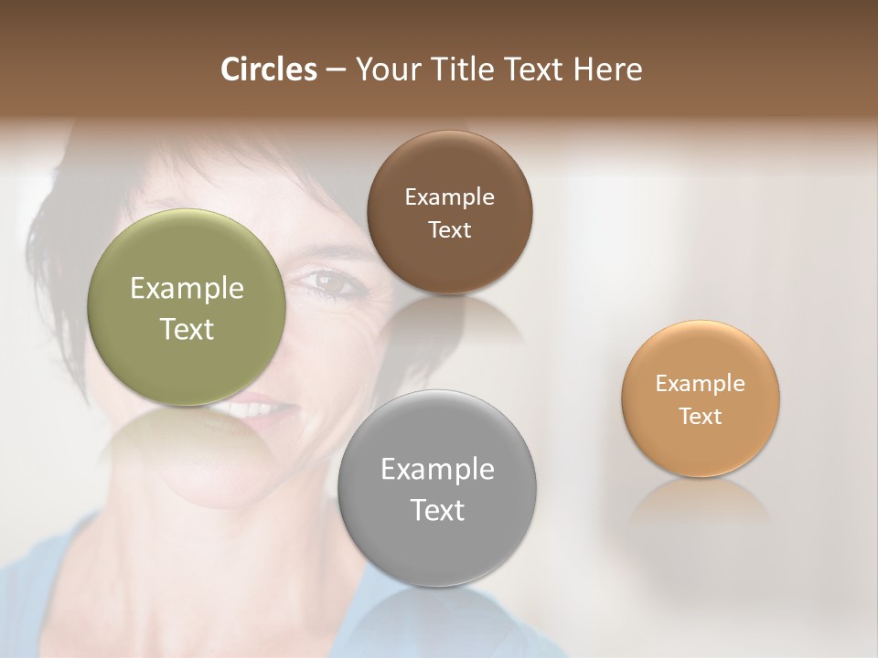 Home Middle Aged Adorable PowerPoint Template