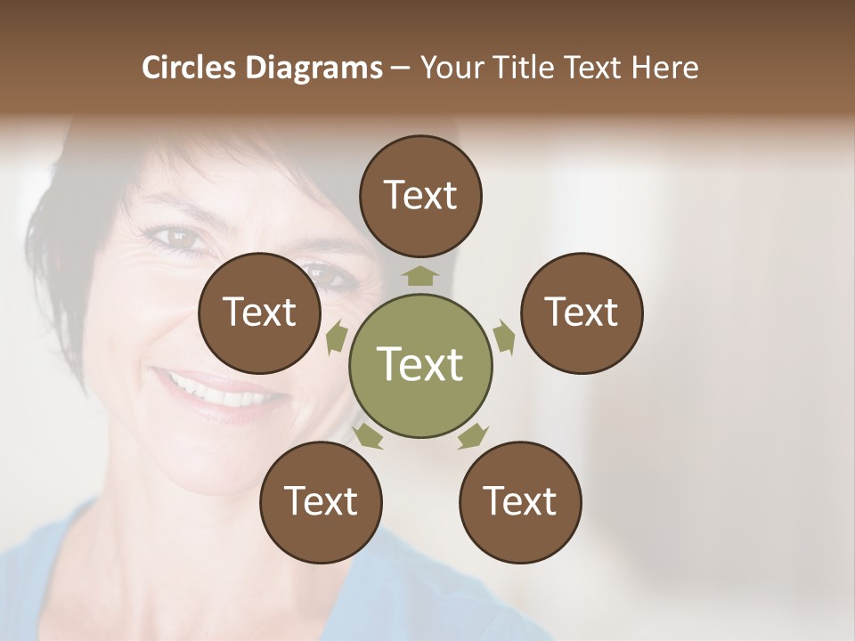 Home Middle Aged Adorable PowerPoint Template