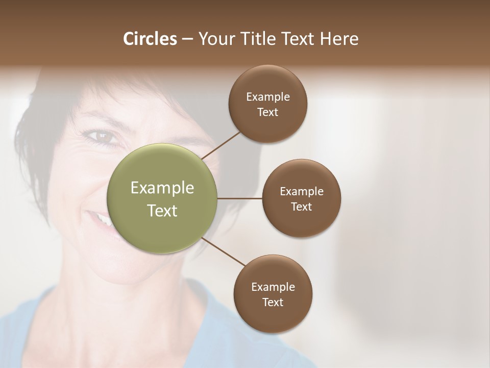 Home Middle Aged Adorable PowerPoint Template