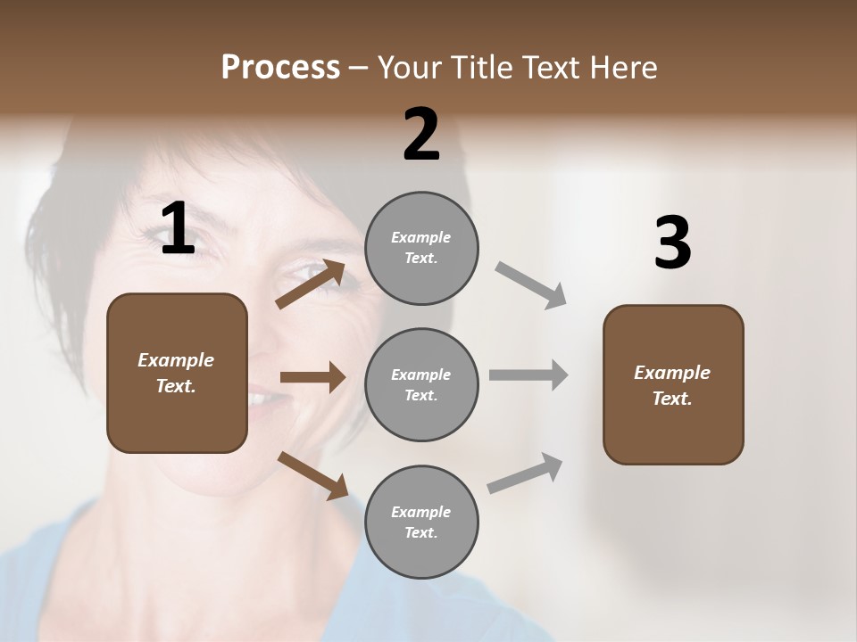 Home Middle Aged Adorable PowerPoint Template